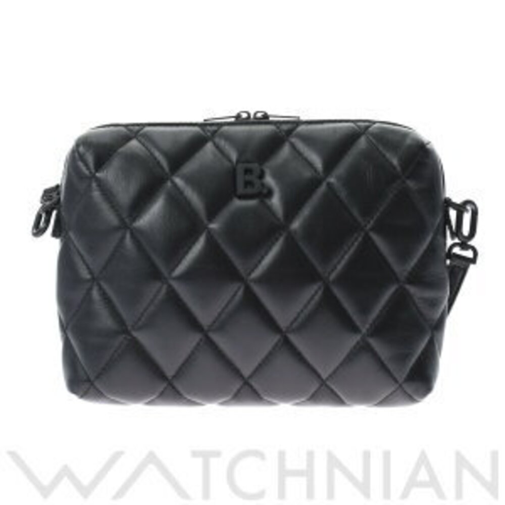 Balenciaga Camera Bag Black Quilted Leather Shoulder